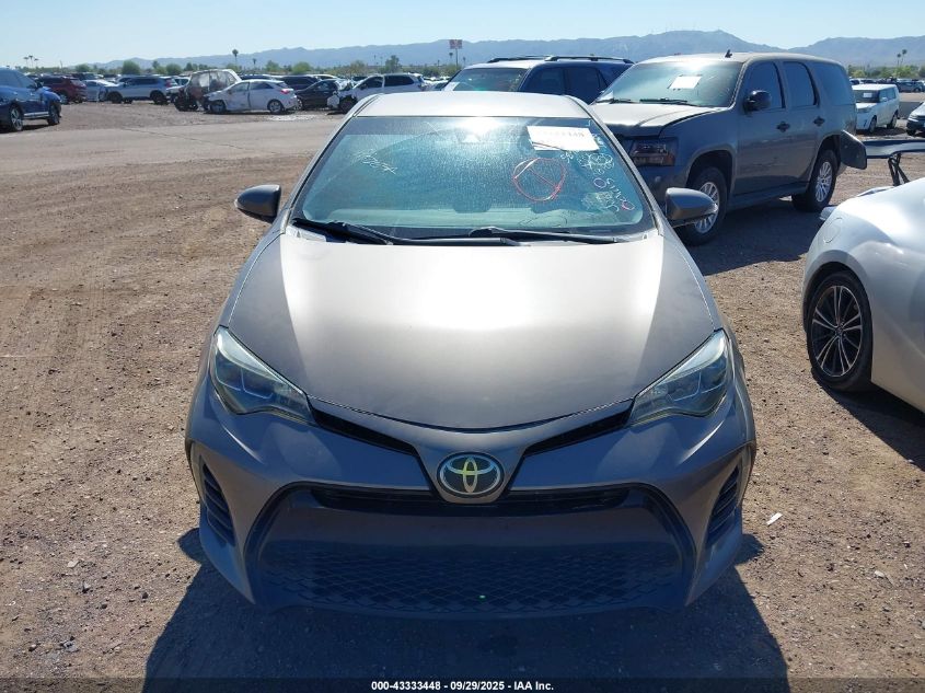 2017 Toyota Corolla Se VIN: 5YFBURHE9HP589665 Lot: 43333448