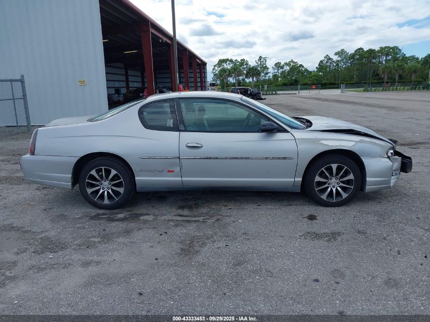 2004 Chevrolet Monte Carlo Ls VIN: 2G1WW12E849297112 Lot: 43333453