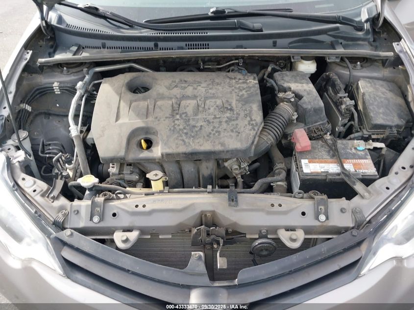 2014 Toyota Corolla Le VIN: 2T1BURHE4EC178833 Lot: 43333470