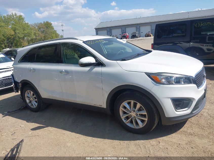 2016 Kia Sorento 3.3L Lx VIN: 5XYPGDA58GG063251 Lot: 43333498
