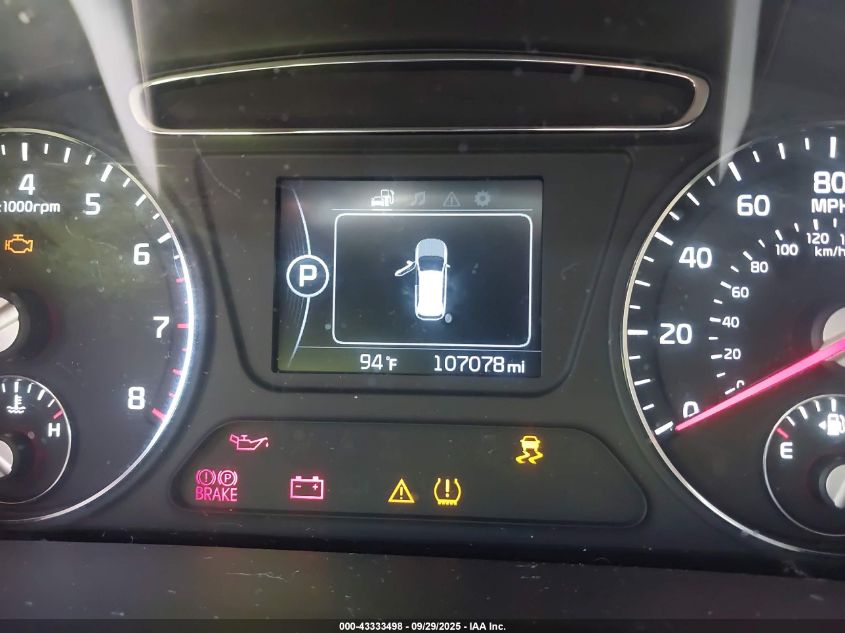 2016 Kia Sorento 3.3L Lx VIN: 5XYPGDA58GG063251 Lot: 43333498