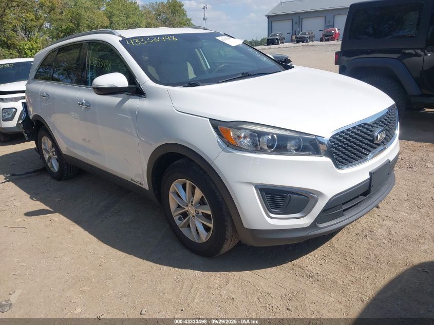 2016 KIA SORENTO 3.3L LX - 5XYPGDA58GG063251