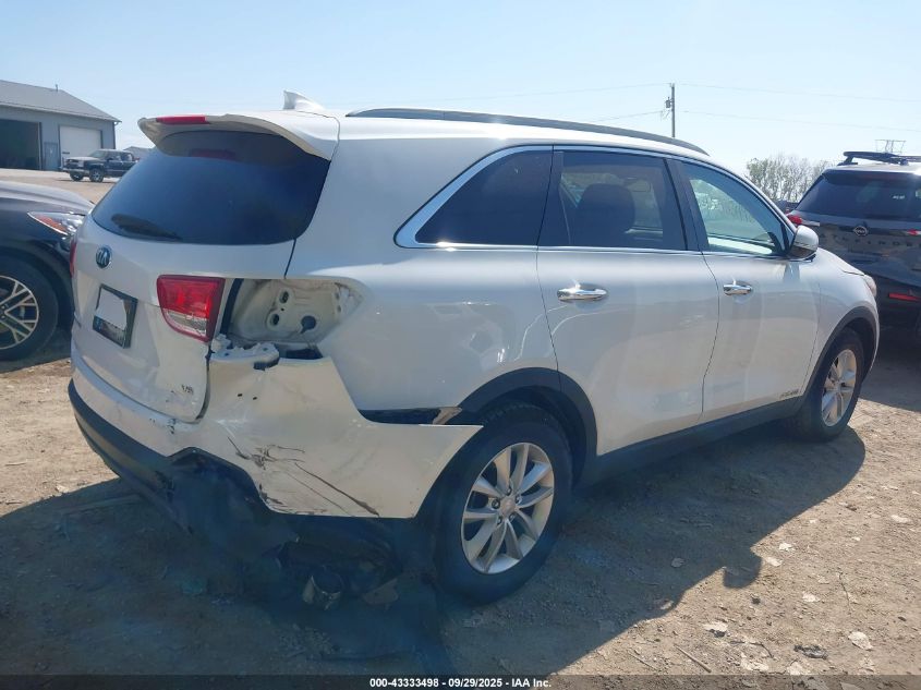 2016 Kia Sorento 3.3L Lx VIN: 5XYPGDA58GG063251 Lot: 43333498