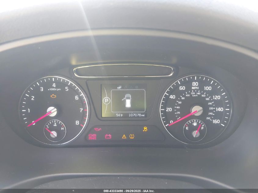 2016 Kia Sorento 3.3L Lx VIN: 5XYPGDA58GG063251 Lot: 43333498