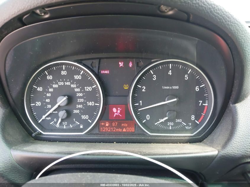 2008 BMW 135I VIN: WBAUC73588VF23113 Lot: 43333503