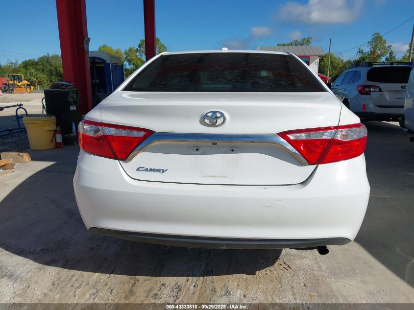 2015 Toyota Camry Le VIN: 4T4BF1FK2FR478784 Lot: 43333510