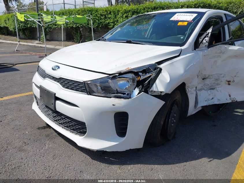 2019 Kia Rio Lx VIN: 3KPA24ABXKE220777 Lot: 43333518