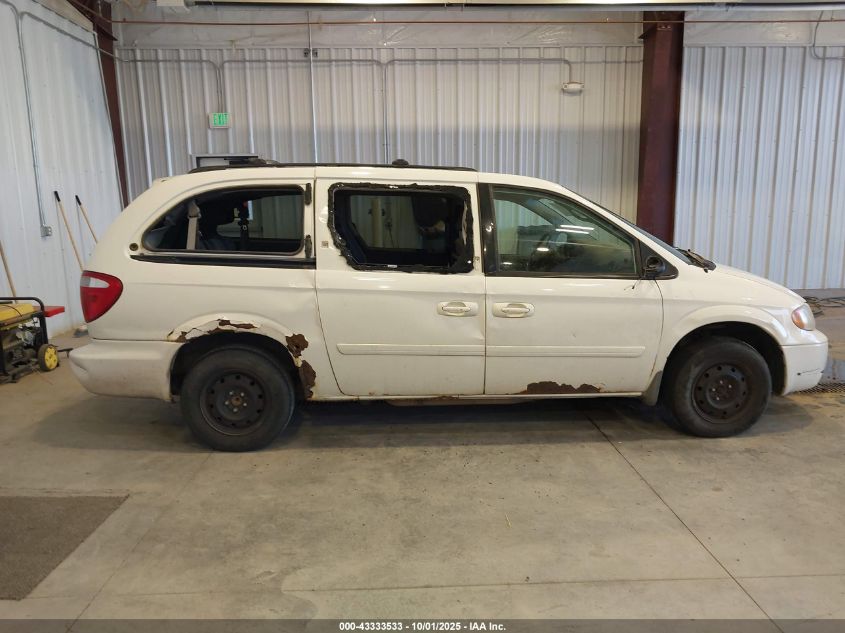 2007 Dodge Grand Caravan Sxt VIN: 2D4GP44L87R118127 Lot: 43333533