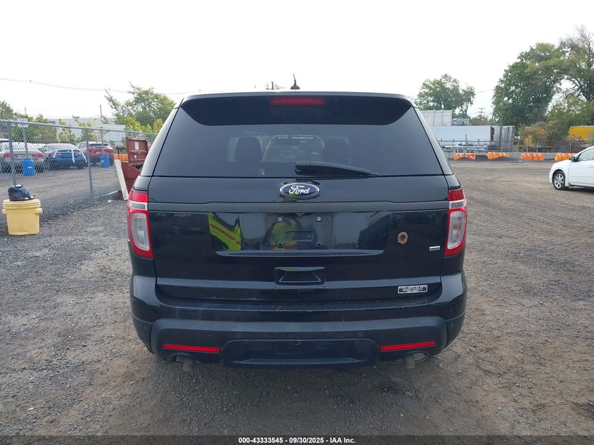 2015 FORD POLICE INTERCEPTOR - 1FM5K8AR0FGB61908