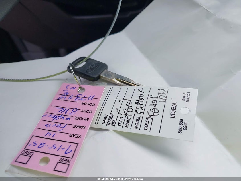 2015 FORD POLICE INTERCEPTOR - 1FM5K8AR0FGB61908