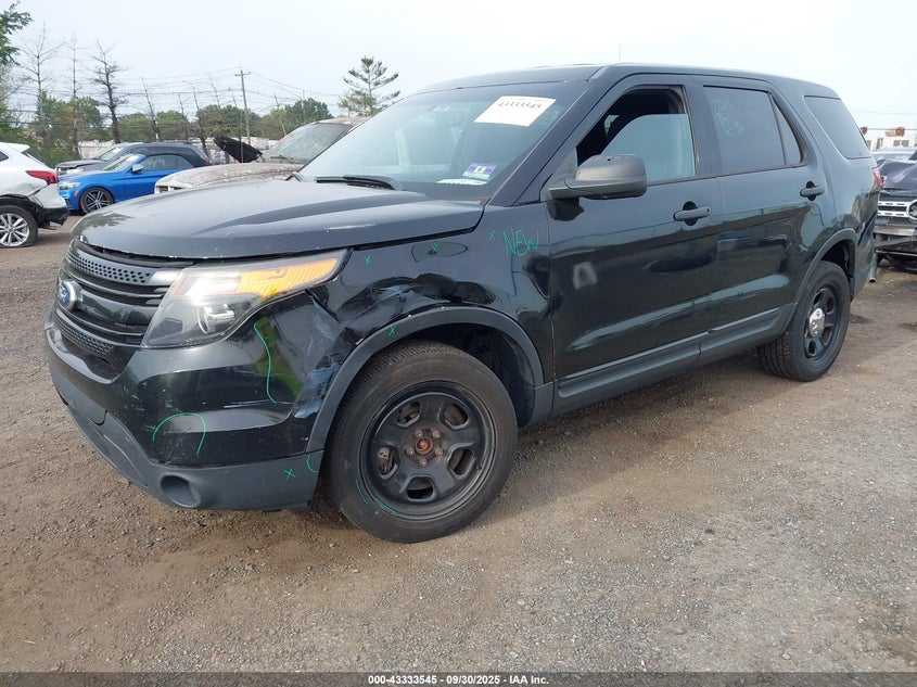 2015 FORD POLICE INTERCEPTOR - 1FM5K8AR0FGB61908