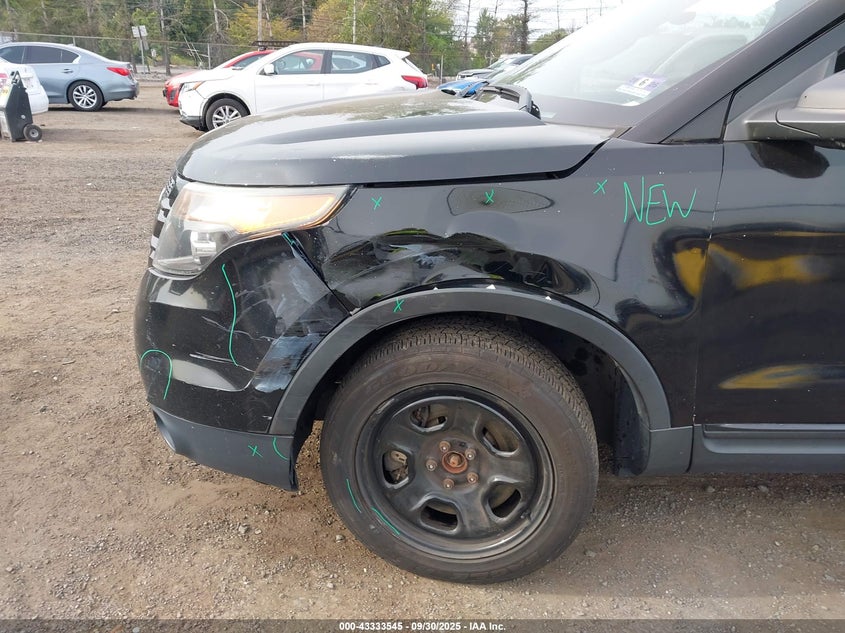 2015 FORD POLICE INTERCEPTOR - 1FM5K8AR0FGB61908