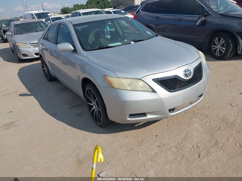 2007 Toyota Camry Le grey sedan gasoline 4T1BE46K27U556769 photo #1