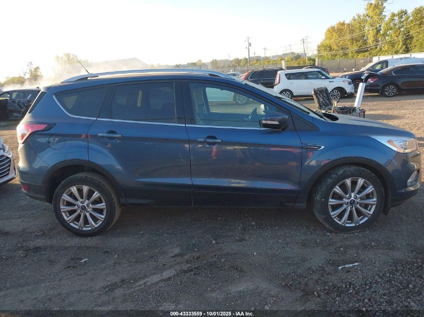 2018 Ford Escape Titanium VIN: 1FMCU0J91JUC94593 Lot: 43333559