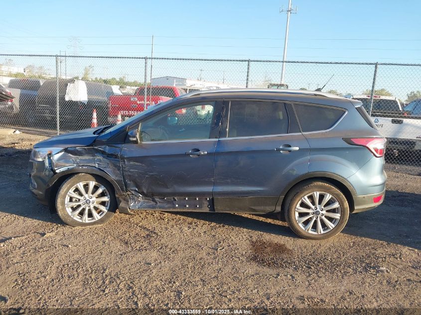 2018 Ford Escape Titanium VIN: 1FMCU0J91JUC94593 Lot: 43333559