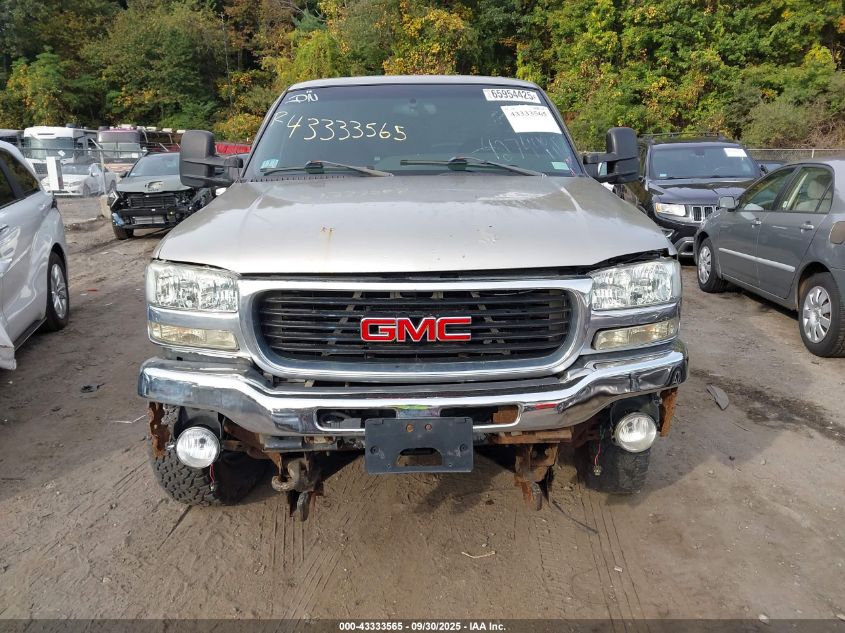 2002 GMC Sierra 2500Hd Sl/Sle/Standard VIN: 1GTHK23102F155693 Lot: 43333565