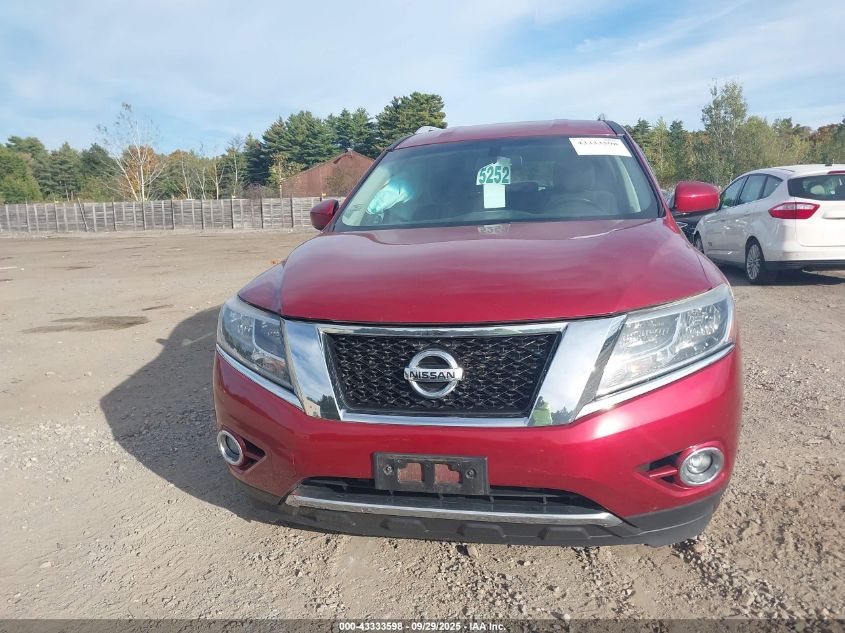 2015 Nissan Pathfinder Sv VIN: 5N1AR2MM4FC715482 Lot: 43333598