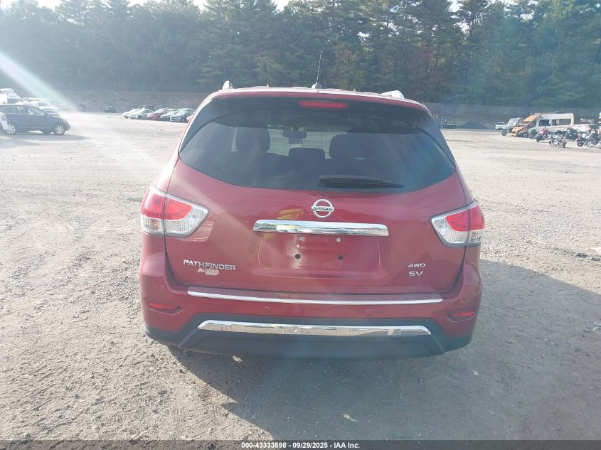 2015 Nissan Pathfinder Sv VIN: 5N1AR2MM4FC715482 Lot: 43333598