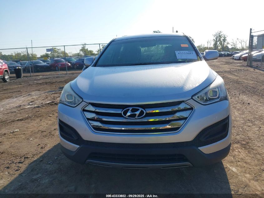 2015 Hyundai Santa Fe Sport 2.4L VIN: 5XYZT3LBXFG280591 Lot: 43333602
