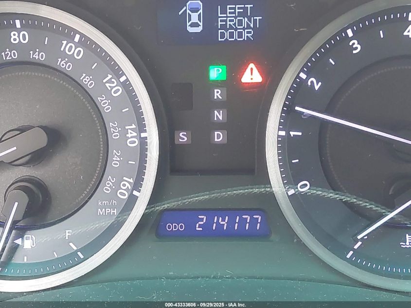 2011 Lexus Is 250 VIN: JTHBF5C24B5150988 Lot: 43333606