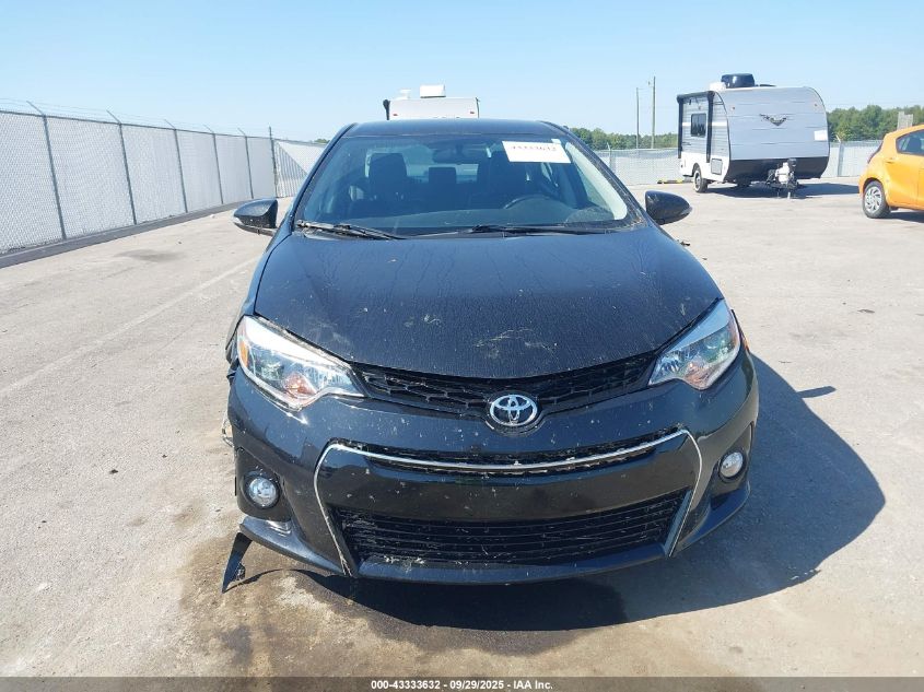 2015 Toyota Corolla S Plus VIN: 2T1BURHE8FC392032 Lot: 43333632