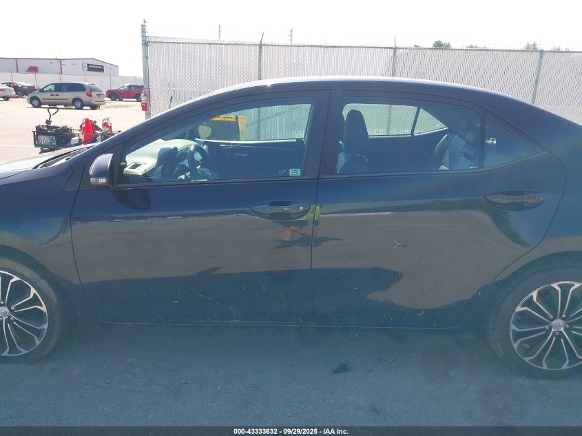 2015 Toyota Corolla S Plus VIN: 2T1BURHE8FC392032 Lot: 43333632