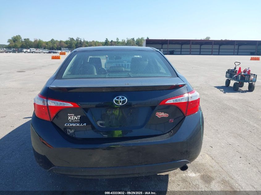 2015 Toyota Corolla S Plus VIN: 2T1BURHE8FC392032 Lot: 43333632
