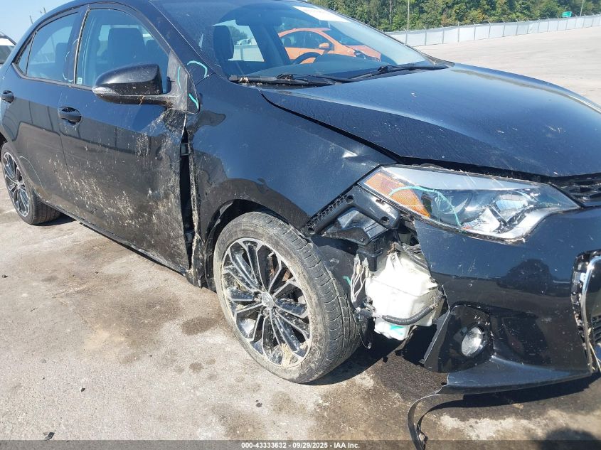 2015 Toyota Corolla S Plus VIN: 2T1BURHE8FC392032 Lot: 43333632