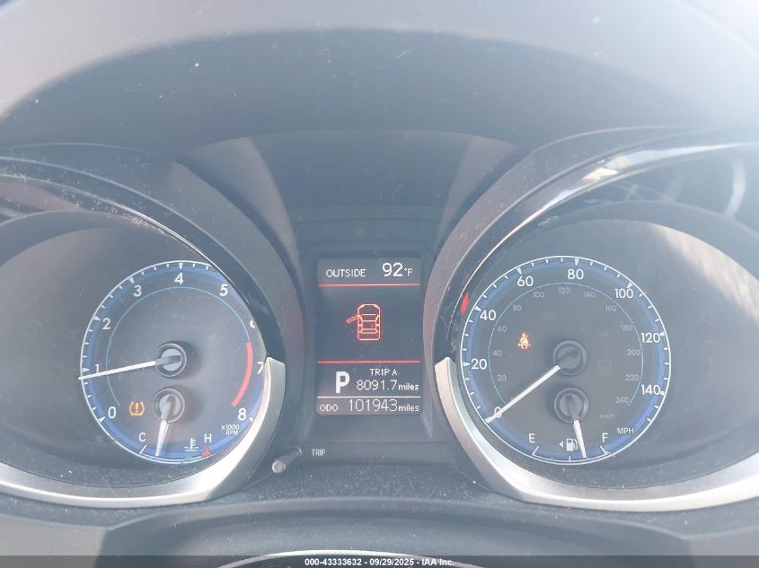 2015 Toyota Corolla S Plus VIN: 2T1BURHE8FC392032 Lot: 43333632