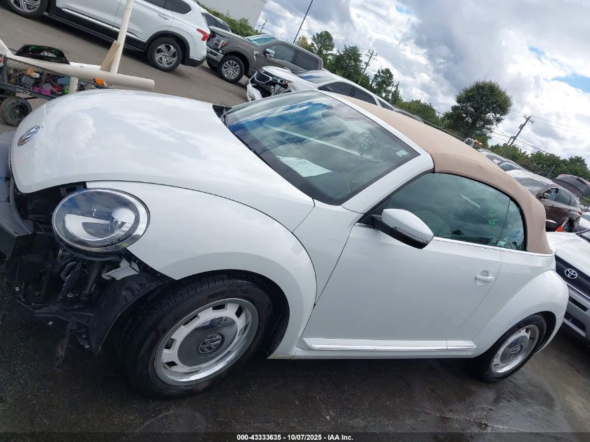 2018 Volkswagen Beetle 2.0T Coast/2.0T S/2.0T Se VIN: 3VW5DAAT2JM502786 Lot: 43333635