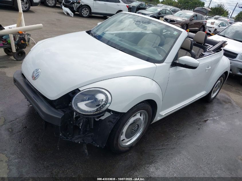 2018 Volkswagen Beetle 2.0T Coast/2.0T S/2.0T Se VIN: 3VW5DAAT2JM502786 Lot: 43333635
