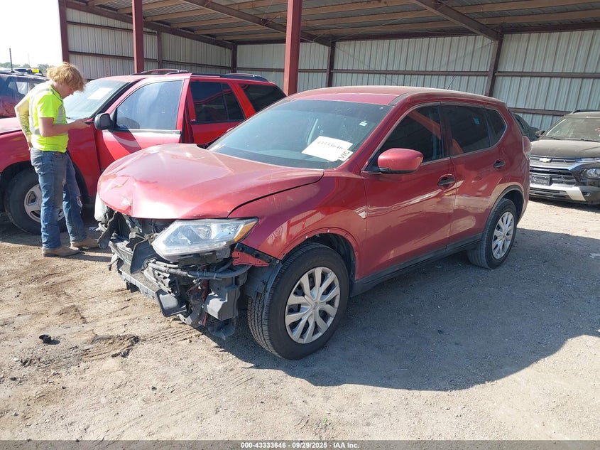 2016 NISSAN ROGUE S/SL/SV - 5N1AT2MT4GC758715