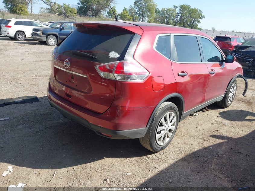 2016 NISSAN ROGUE S/SL/SV - 5N1AT2MT4GC758715
