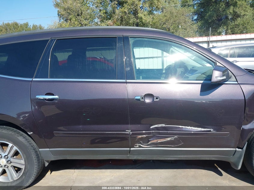 2015 CHEVROLET TRAVERSE 2LT - 1GNKRHKD2FJ142387