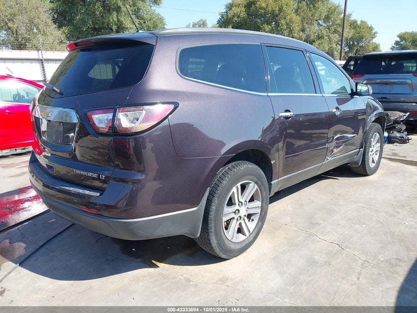 2015 CHEVROLET TRAVERSE 2LT - 1GNKRHKD2FJ142387