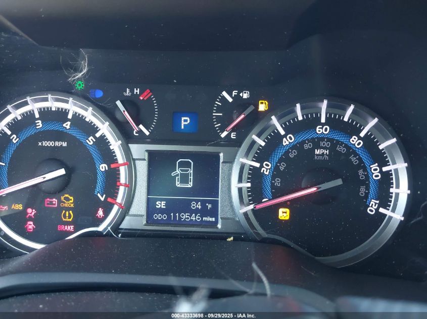 2019 Toyota 4Runner Sr5 VIN: JTEZU5JRXK5194253 Lot: 43333698