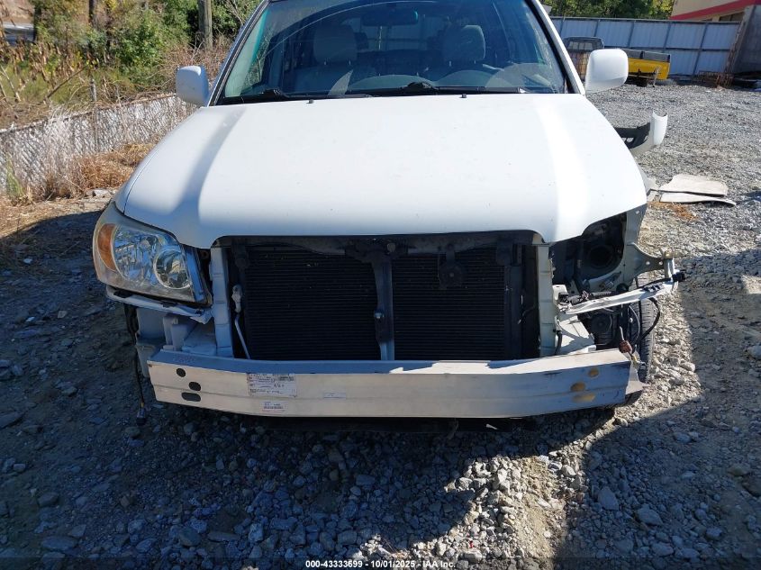 2005 Toyota Highlander V6 VIN: JTEGP21A850046739 Lot: 43333699