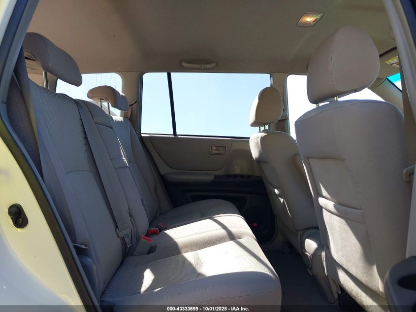 2005 Toyota Highlander V6 VIN: JTEGP21A850046739 Lot: 43333699