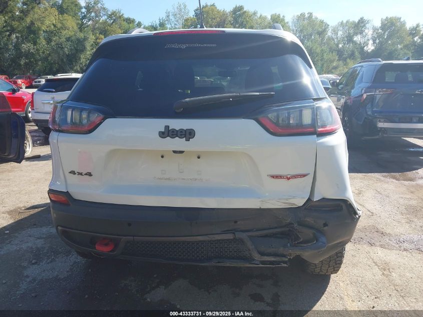 2019 Jeep Cherokee Trailhawk 4X4 VIN: 1C4PJMBX5KD298635 Lot: 43333731