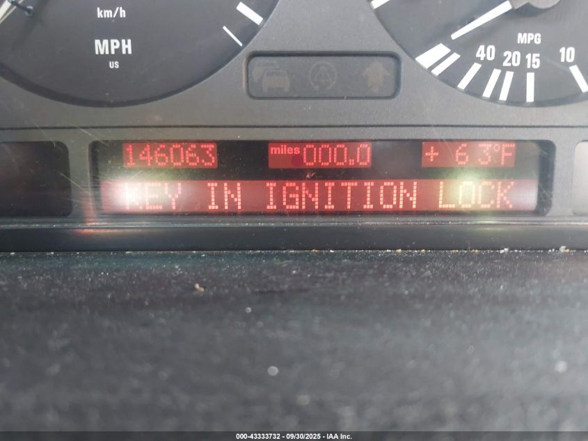 2001 BMW X5 4.4 VIN: WBAFB33551LH16924 Lot: 43333732