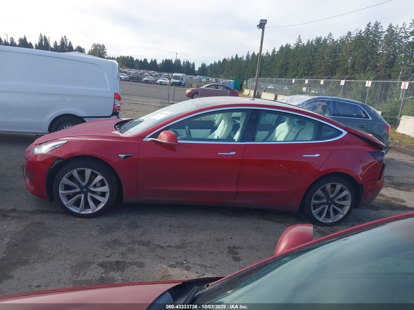 2019 Tesla Model 3 Long Range/Mid Range/Standard Range/Standard Range Plus VIN: 5YJ3E1EA3KF302408 Lot: 43333736