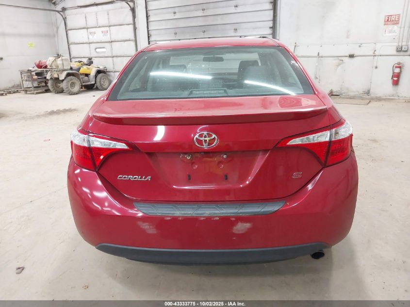 2015 Toyota Corolla S Plus VIN: 2T1BURHE1FC322937 Lot: 43333775