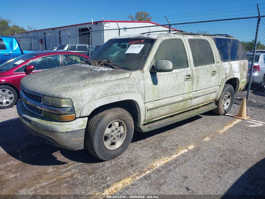 2002 Chevrolet Suburban 1500 Lt VIN: 1GNEC16Z42J253495 Lot: 43333791