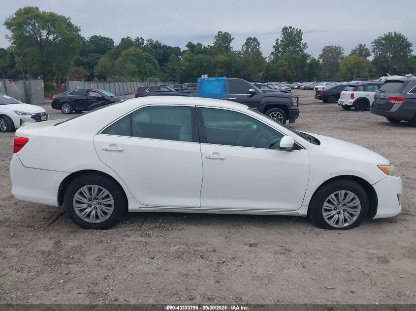 2012 Toyota Camry Le VIN: 4T1BF1FK2CU535698 Lot: 43333798