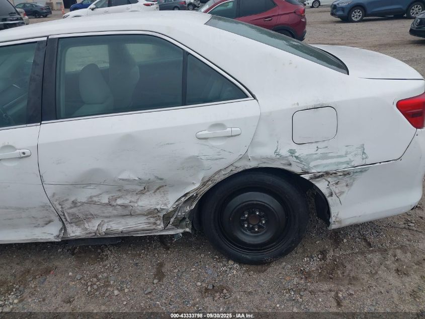 2012 Toyota Camry Le VIN: 4T1BF1FK2CU535698 Lot: 43333798