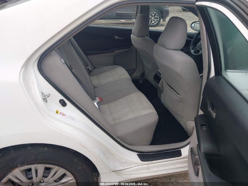 2012 Toyota Camry Le VIN: 4T1BF1FK2CU535698 Lot: 43333798