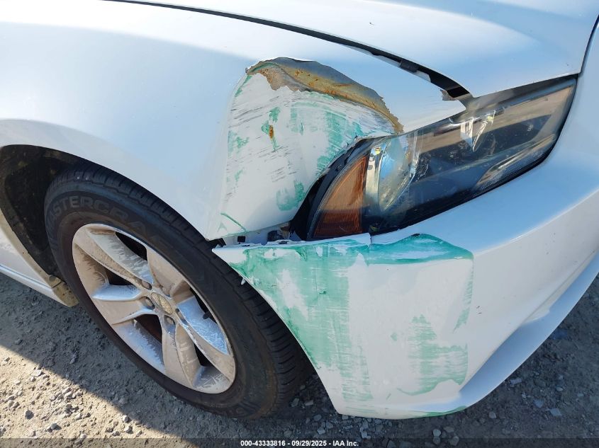 2012 Dodge Charger Se VIN: 2C3CDXBG0CH212194 Lot: 43333816