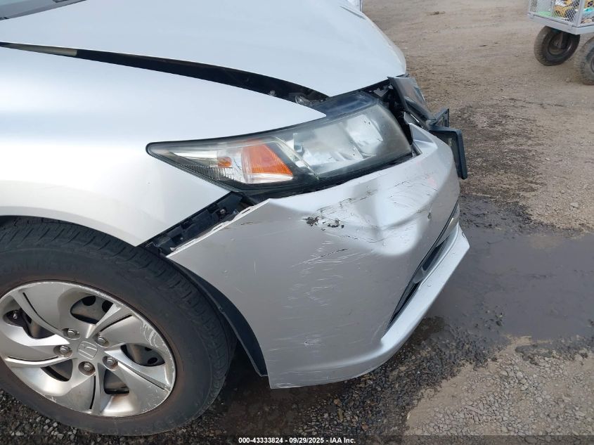 2013 Honda Civic Lx VIN: 2HGFB2F52DH593110 Lot: 43333824