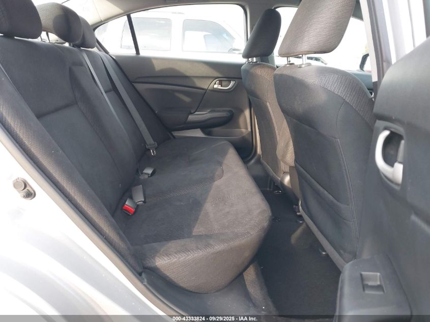 2013 Honda Civic Lx VIN: 2HGFB2F52DH593110 Lot: 43333824