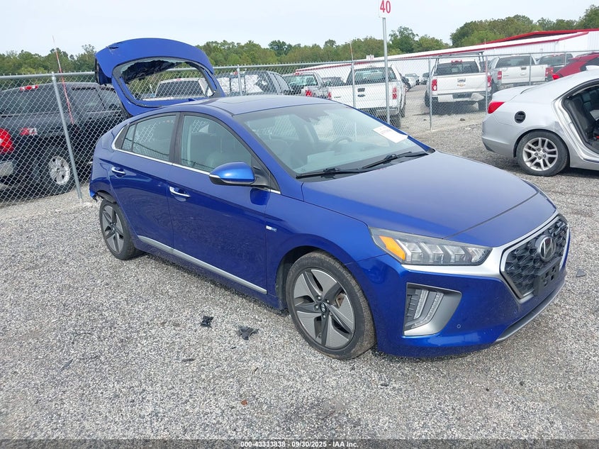 2020 HYUNDAI IONIQ HYBRID LIMITED - KMHC05LC3LU215803